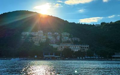 Chasing the late summer sun at Nido in Corfu