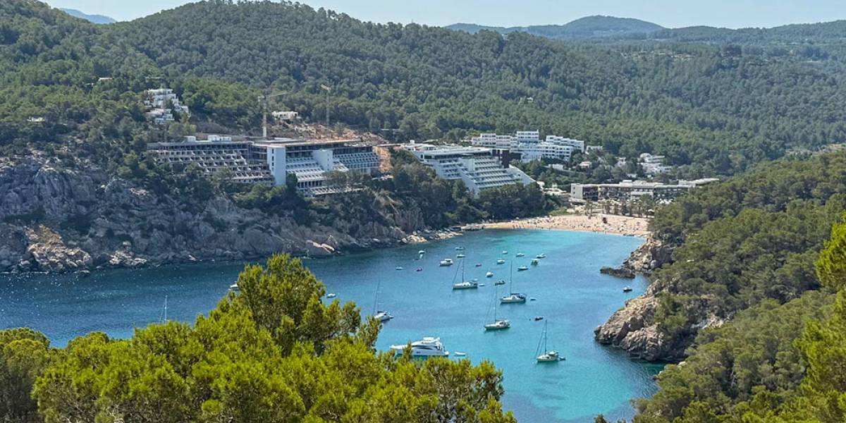Checking into the Cala San Miguel Ibiza Resort for 48 hours of food, cocktails and sun