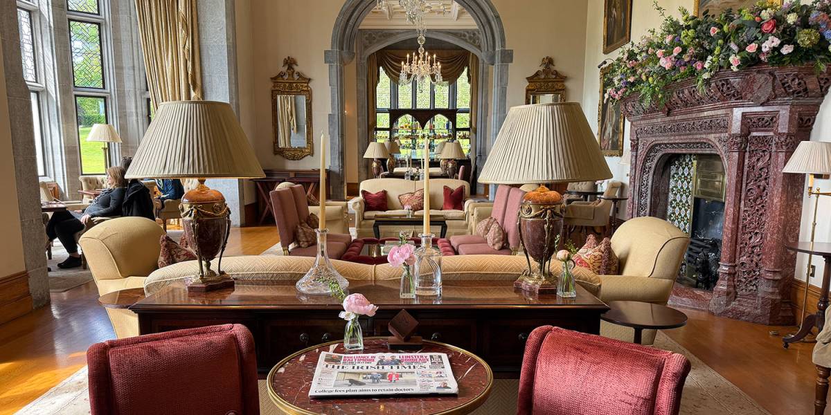 Checking into Adare Manor in Ireland for next level luxury and a visit to their brand new sushi restaurant Ōku