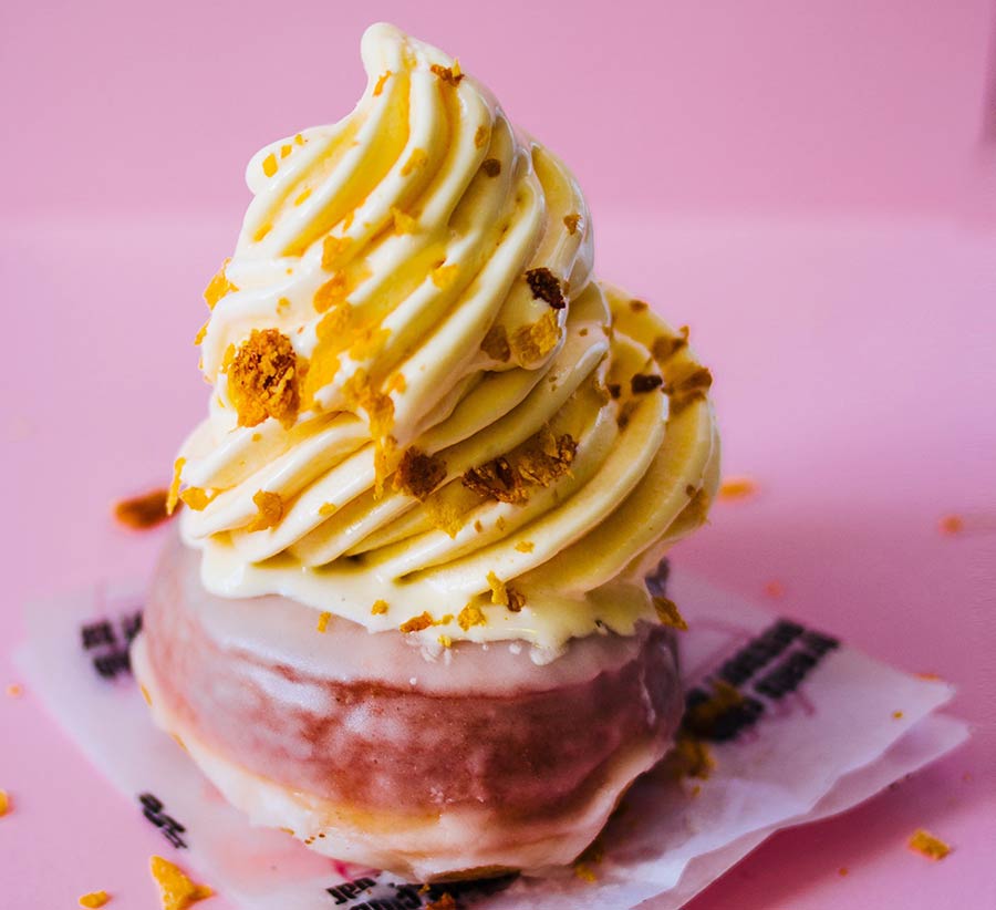 Treats Club pop up at Olt Street Roundabout with soft-serve doughnut sundaes