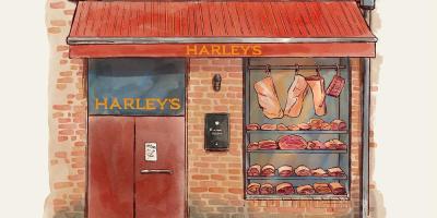 The team behind Ibai are opening Harley's butcher and rotisserie in Hampstead