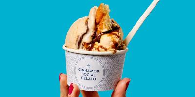 Ole & Steen are launching a Cinnamon Social gelato - and they're giving away free scoops