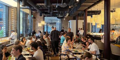 Test Driving Osteria Angelina, a restaurant with its finger firmly on London's pulse