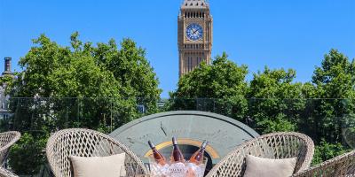 A rooftop bar with Insta-worthy views of Big Ben has opened for the summer