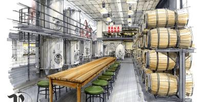 Vagabond are opening London's biggest urban winery and bar in Canary Wharf