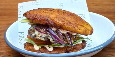 Five Star Chef Joyce Kudia is making her viral plantain burger permanent at Boxhall City