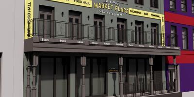 Leicester Square's new food hall promises to be the biggest in London