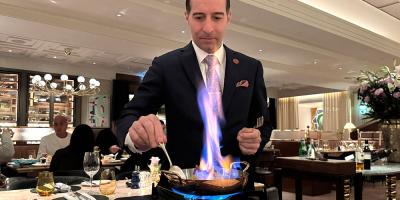 Test Driving Rosi, a modern British hit for The Beaumont in Mayfair
