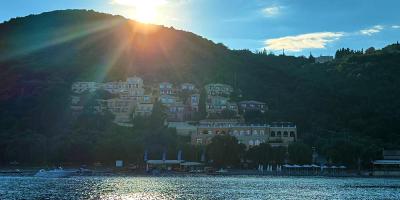 Chasing the late summer sun at Nido in Corfu
