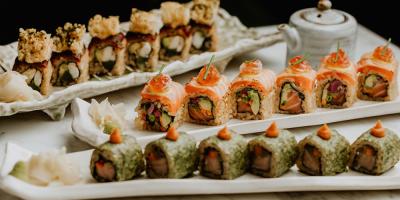 Enjoy a glass of complimentary Champagne at striking new sushi spot Aki London