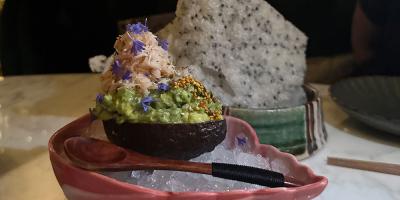 Test Driving Aki London, a glamorous new sushi spot bringing Kyoto farm-to-table food to Marylebone