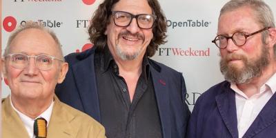 The FT celebrated four London restaurants in its inaugural Business Lunch Awards this week