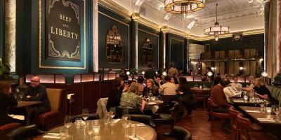 Test Driving Hawksmoor St Pancras - the steakhouse feels right at home in one of London's most beautiful dining rooms