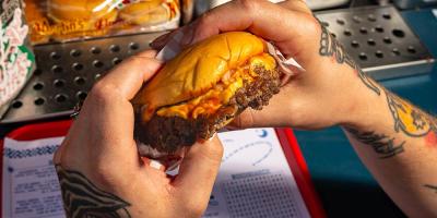 The excellent Jupiter Burger is heading inside for a spring pop-up in Tottenham