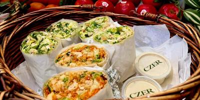 Chopped chicken Caesar wraps are coming to London, courtesy of CZER. This is not a drill.