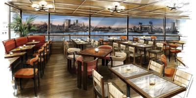 Coppa Club comes to London bridge, with panaramic views across the river