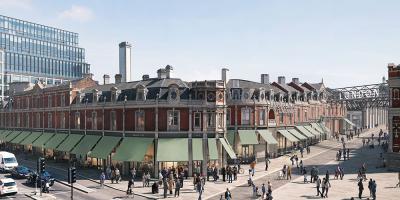 Robin Gill and Mr Lyan on the ticket for the London Museum's new home in Smithfield