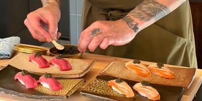 Test Driving Miokuru, a handroll bar channelling Tokyo energy with amazing British produce