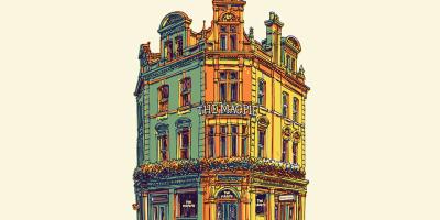 The Magpie is the latest opening from the group behind The George, taking on the old Ape & Bird site