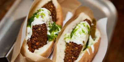 Get a free veggie dish with every pita at Miznon Spitalfields