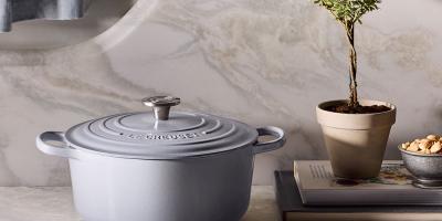 Le Creuset are popping up in Harrods with an immersive experience for their new Chateau colourway