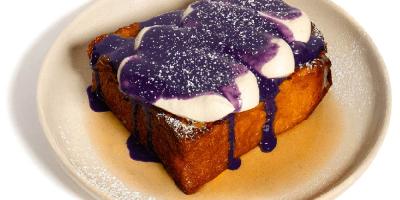 50% off the bill at Toasteé, the new Filipino-inspired French toast and ube bar from the Panadera team