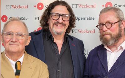 The FT celebrated four London restaurants in its inaugural Business Lunch Awards this week