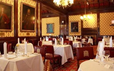 The Peers' Dining Room is opening for afternoon tea at the House of Lords