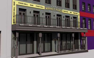 Leicester Square's new food hall promises to be the biggest in London