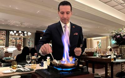 Test Driving Rosi, a modern British hit for The Beaumont in Mayfair