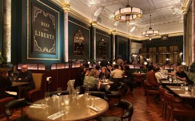 Test Driving Hawksmoor St Pancras - the steakhouse feels right at home in one of London's most beautiful dining rooms