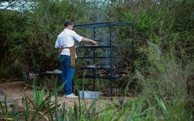 Win dinner with Valentine Warner for you and three friends courtesy of Kitchen In The Wild