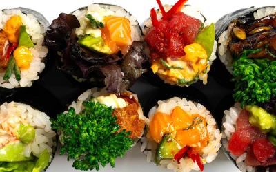 Ready for even more handrolls? Saltwater sees the Milk beach team handing out sushi in Soho. 