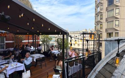 Trying out the chic new-look Fifth Floor Terrace at Harvey Nichols Knightsbridge