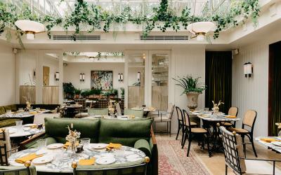 Celeste restaurant in Notting Hill is the bit of members club Estelle that's open to the public
