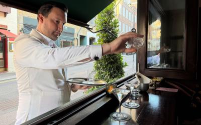 Bar crawl - Brutes is like an indie take on Duke's, in Mayfair