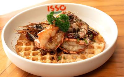 Isso are hoping their obsession with prawns is to Canary Wharf's taste