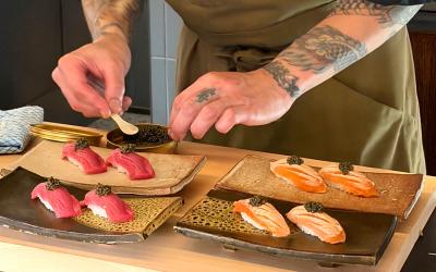 Test Driving Miokuru, a handroll bar channelling Tokyo energy with amazing British produce