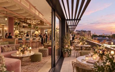 Chelsea is getting a swanky rooftop restaurant, Beatrix, inspired by the English garden
