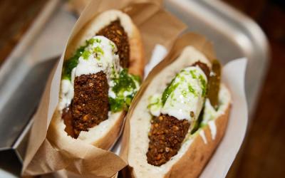 Get a free veggie dish with every pita at Miznon Spitalfields