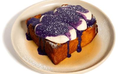 50% off the bill at Toasteé, the new Filipino-inspired French toast and ube bar from the Panadera team