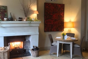 London restaurants with real fires - keeping warm in winter