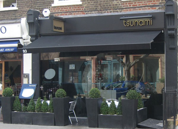Tsunami restaurant on sale